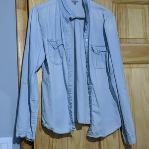 Charlotte Russe Light Wash Denim Jacket